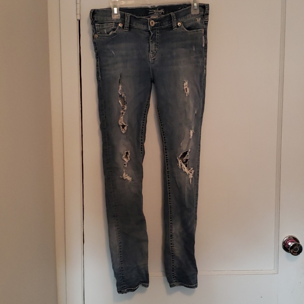 Silver pixie jeans size 31x29